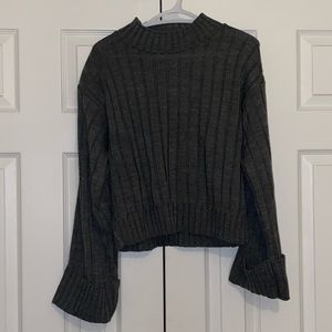 Nasty Gal NET Charcoal Grey Sweater